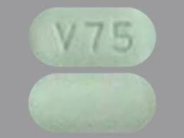Pill V75 is Gemtesa 75 mg