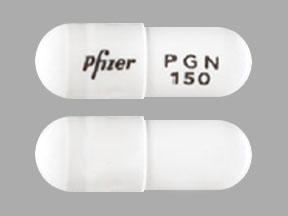 Lyrica 150 mg (Pfizer PGN 150)