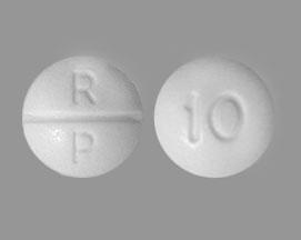 Oxycodone Hydrochloride 10 mg (R P 10)