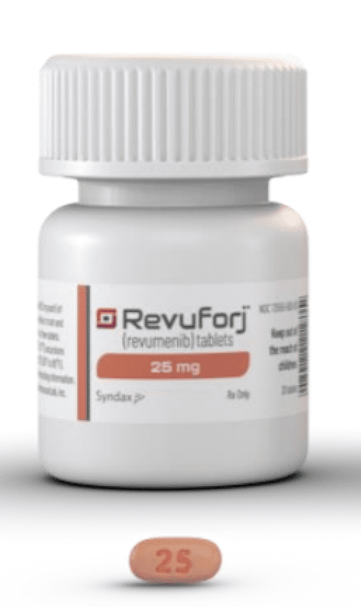 Pill S 25 is Revuforj 25 mg